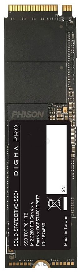 Фотографии Digma Pro Top P8 1TB DGPST4001TP8T7