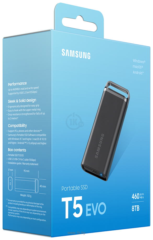 Фотографии Samsung T5 EVO 8TB