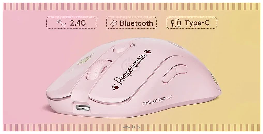 Фотографии Akko AG One 8K Pompompurin pink