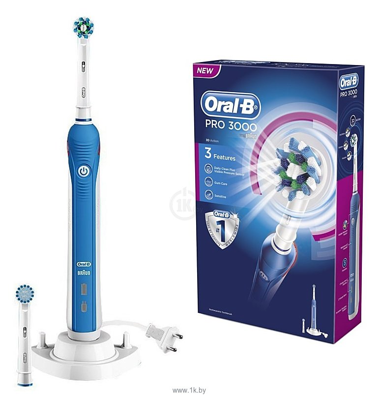 Фотографии Oral-B Pro 3000 (D20.534.3M)