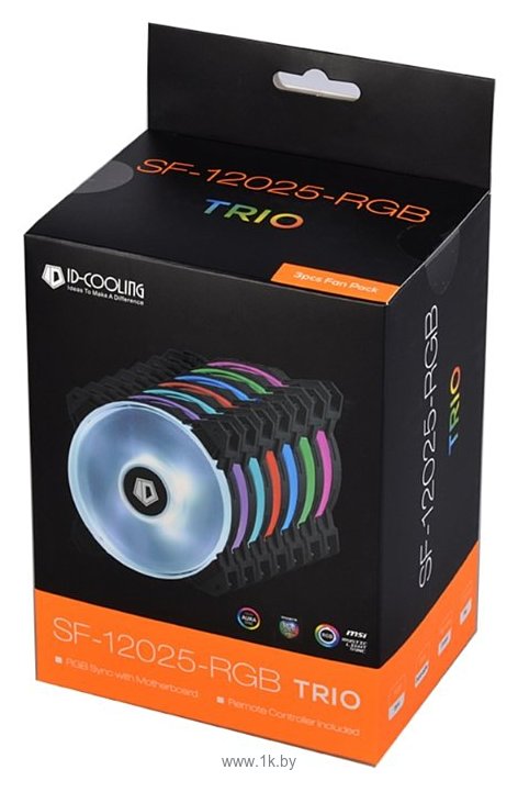 Фотографии ID-COOLING SF-12025-RGB-TRIO