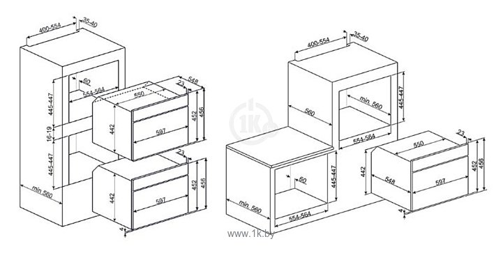 Фотографии Smeg SF4104MCS