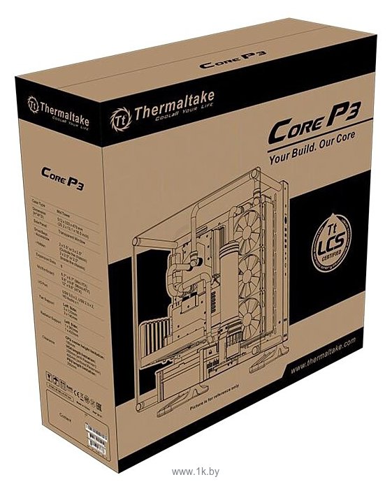 Фотографии Thermaltake Core P3 TG CA-1G4-00M1WN-06 Black