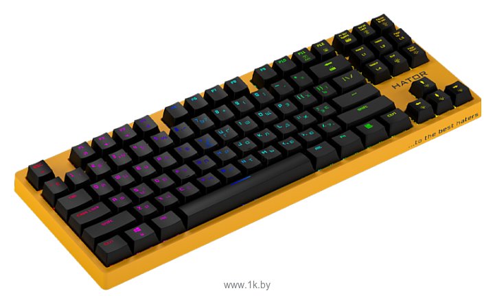 Фотографии Hator Rockfall EVO TKL Yellow