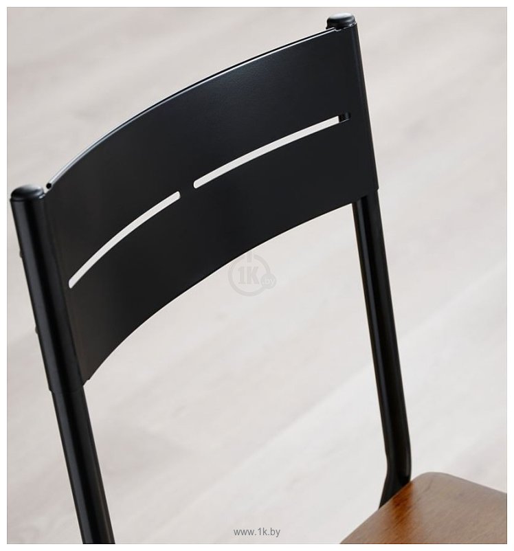 Фотографии Ikea Сандсберг 603.886.54 (черный/коричневая морилка)