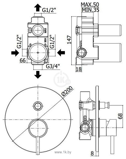 Фотографии Paffoni Light LIG015ST