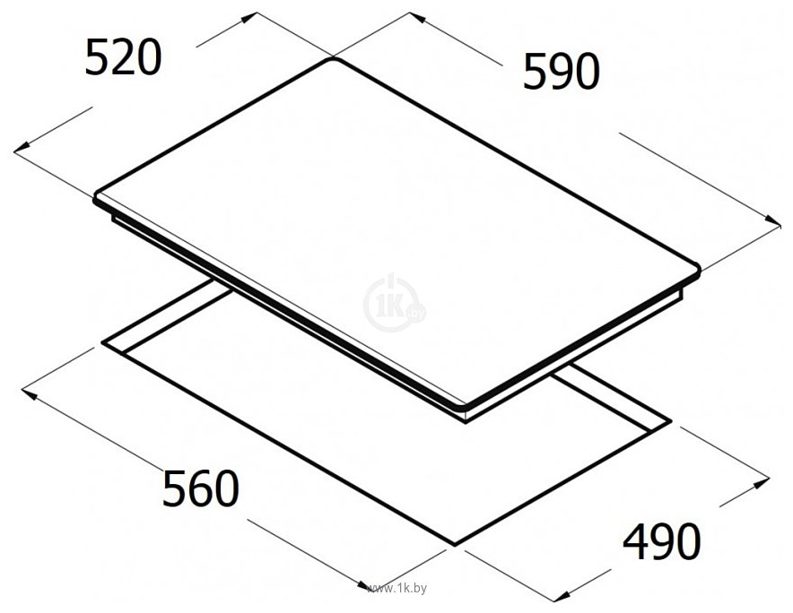 Фотографии Schtoff H6026P13IS (белое стекло)