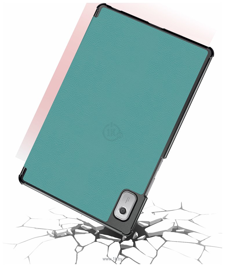 Фотографии JFK Smart Case для Lenovo Tab M9 (темно-зеленый)