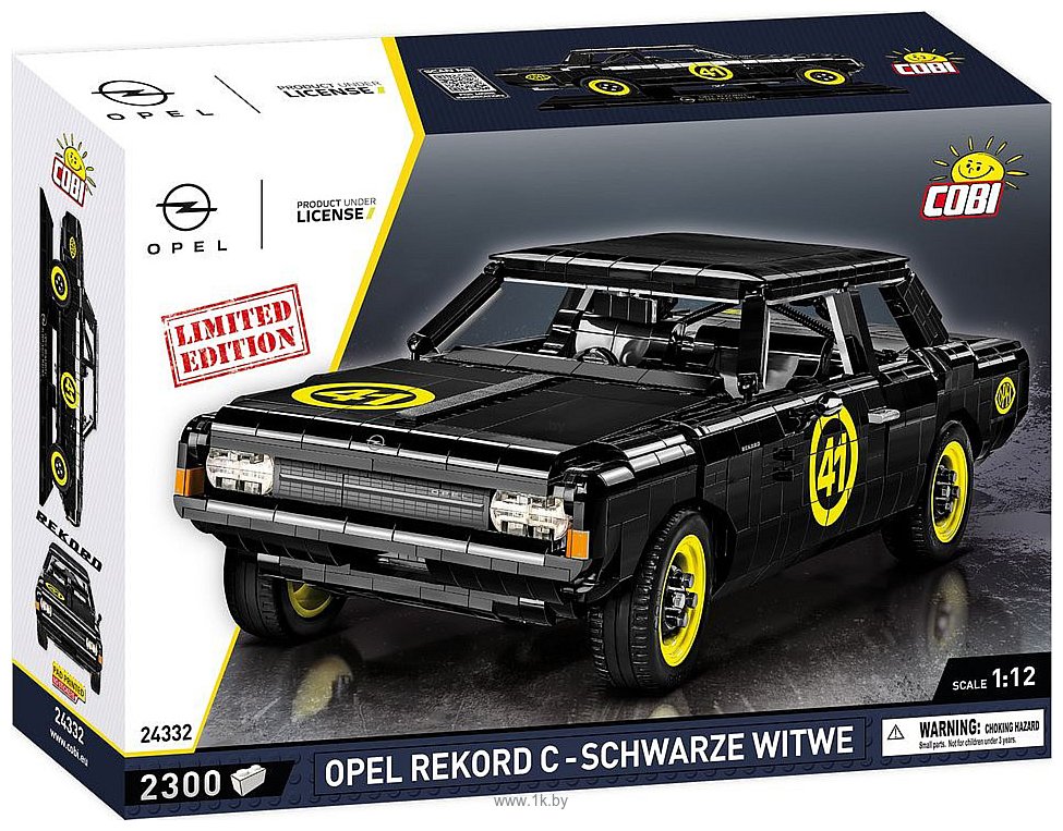 Фотографии Cobi Opel Rekord C Schwarze Witwe limitierten Ausgabe (24332)