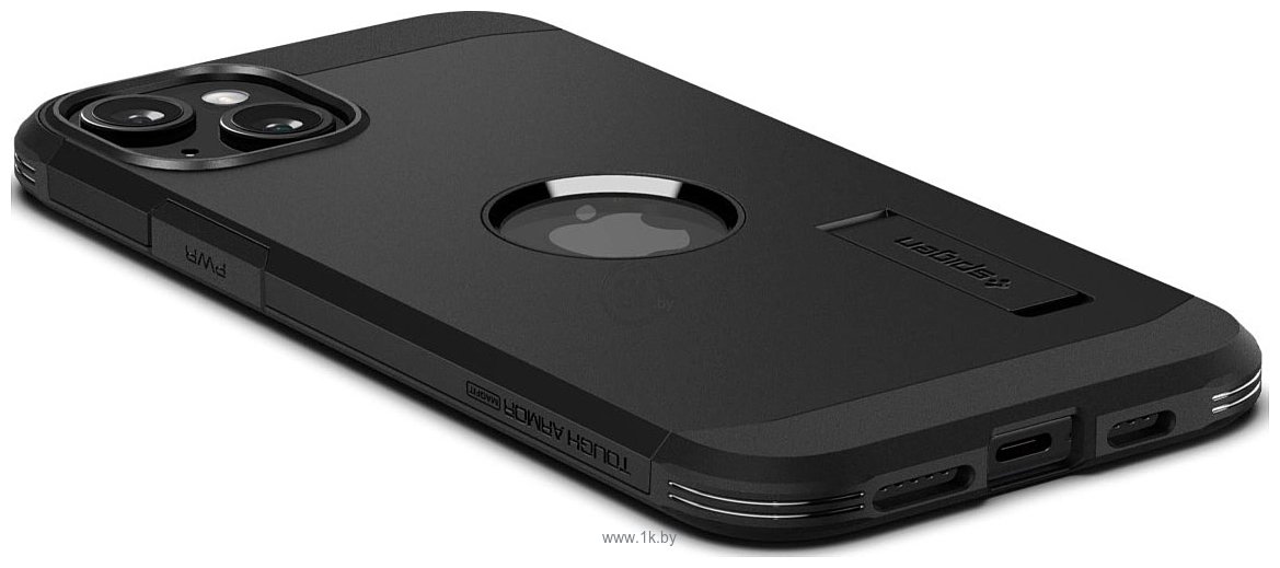 Фотографии Spigen Tough Armor (MagFit) для iPhone 15 ACS06811 (черный)