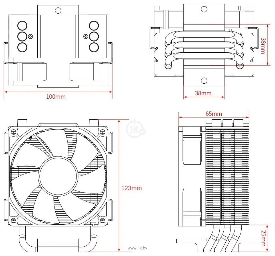 Фотографии ID-COOLING SE-903-XT Basic