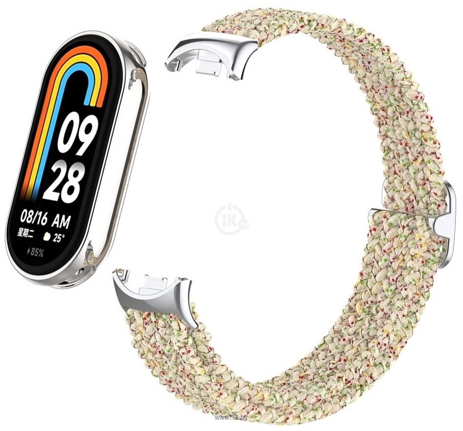 Фотографии Bingo Braided для Xiaomi Mi Band 8 (песочный в крапинку)