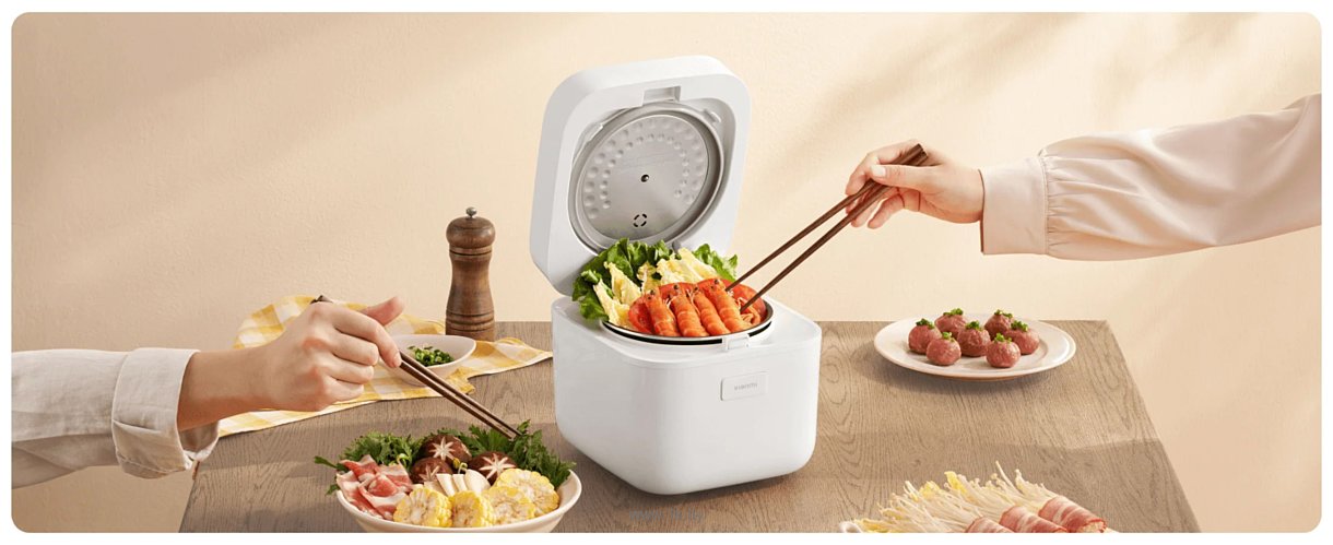 Фотографии Xiaomi Multifunctional Rice Cooker 1.5l BHR9016EU (евровилка) Фотографии Xiaomi Multifunctional Rice Cooker 1.5l BHR9016EU (евровилка)