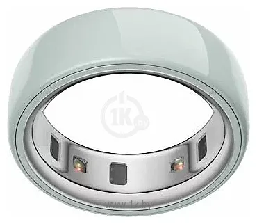 Фотографии Oura Ring 4 Ceramic (голубой, размер 15)