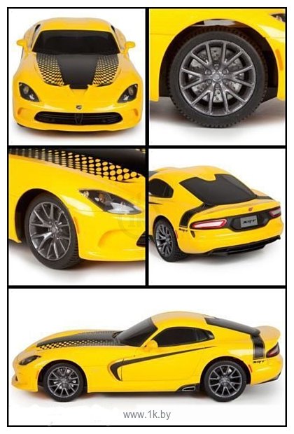 Фотографии Maisto Dodge Viper SRT (желтый)