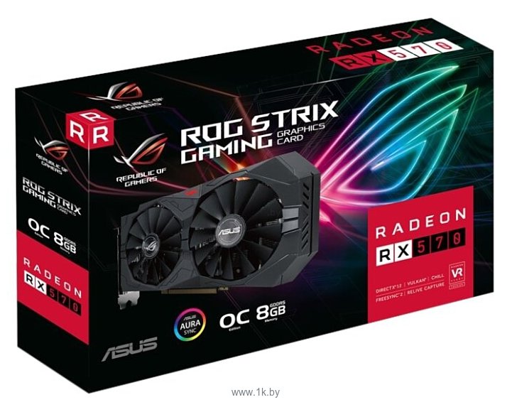 Фотографии ASUS ROG Radeon RX 570 8192MB Strix Gaming OC