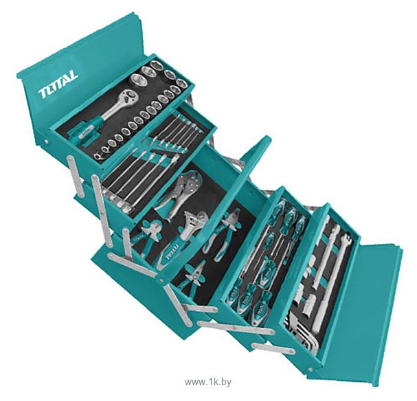 Total инструмент. Набор инструмента в металлическом ящике total thtcs12591. Набор инструментов total thkthp90256. Ящик для инструментов тотал 20. Набор электроинструмента тотал.