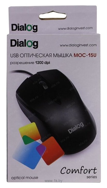 Фотографии Dialog MOС-15U black USB