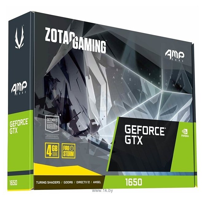 Фотографии ZOTAC GeForce GTX 1650 4096MB AMP Core (ZT-T16520J-10L)