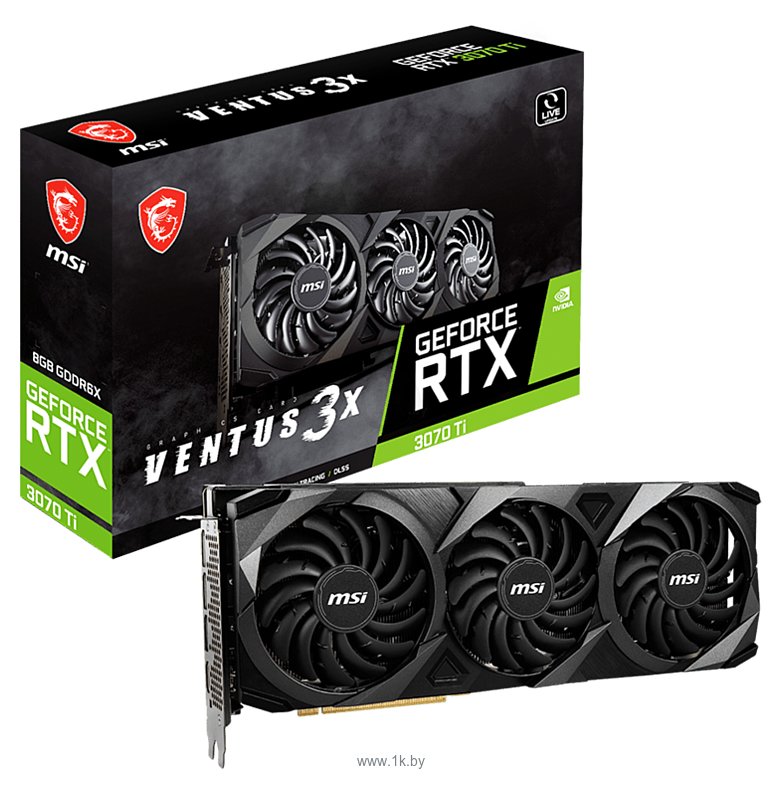 Фотографии MSI GeForce RTX 3070 Ti VENTUS 3X 8G OC