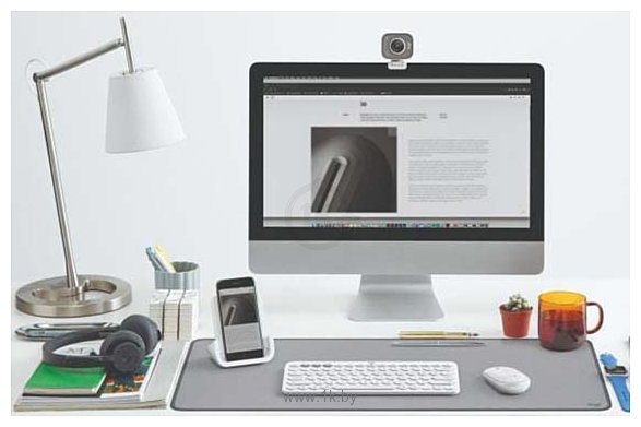 Фотографии Logitech Desk Mat (серый)