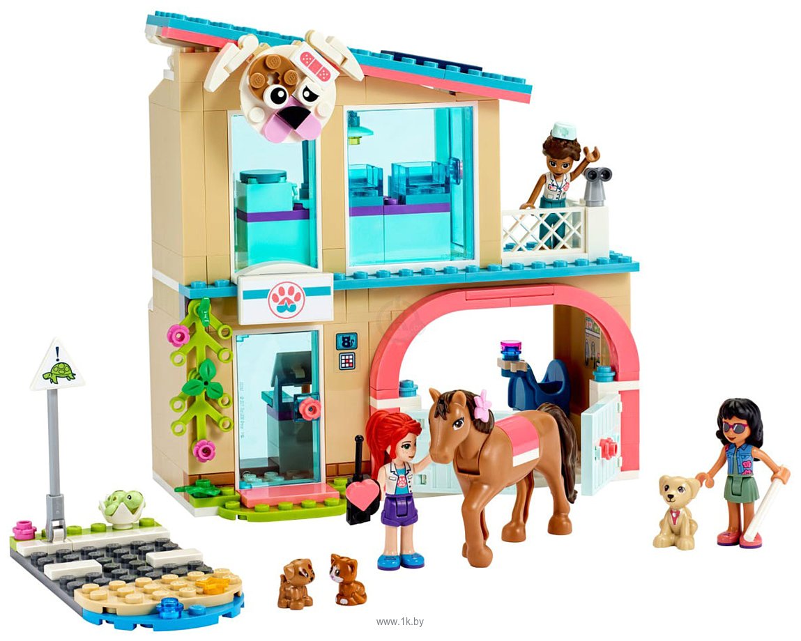 Фотографии LEGO Friends 41446 Ветеринарная клиника Хартлейк-Сити