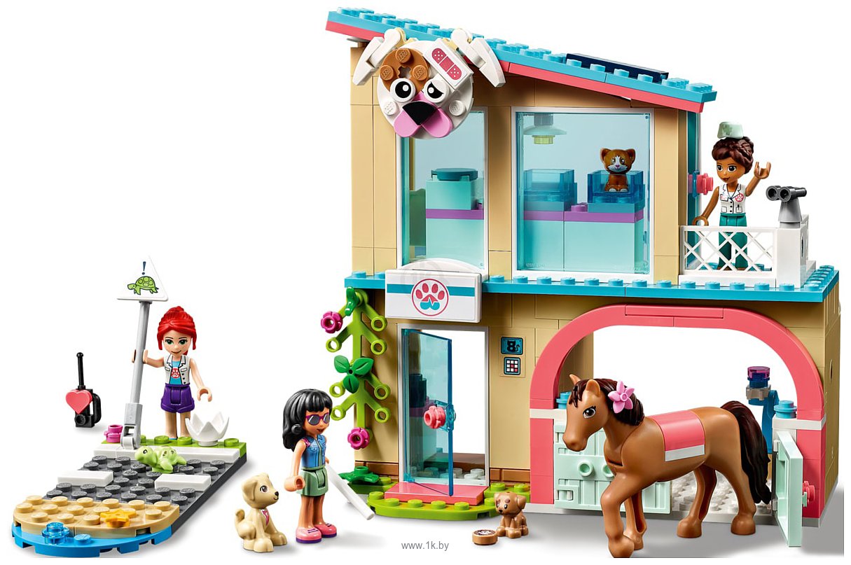 Фотографии LEGO Friends 41446 Ветеринарная клиника Хартлейк-Сити