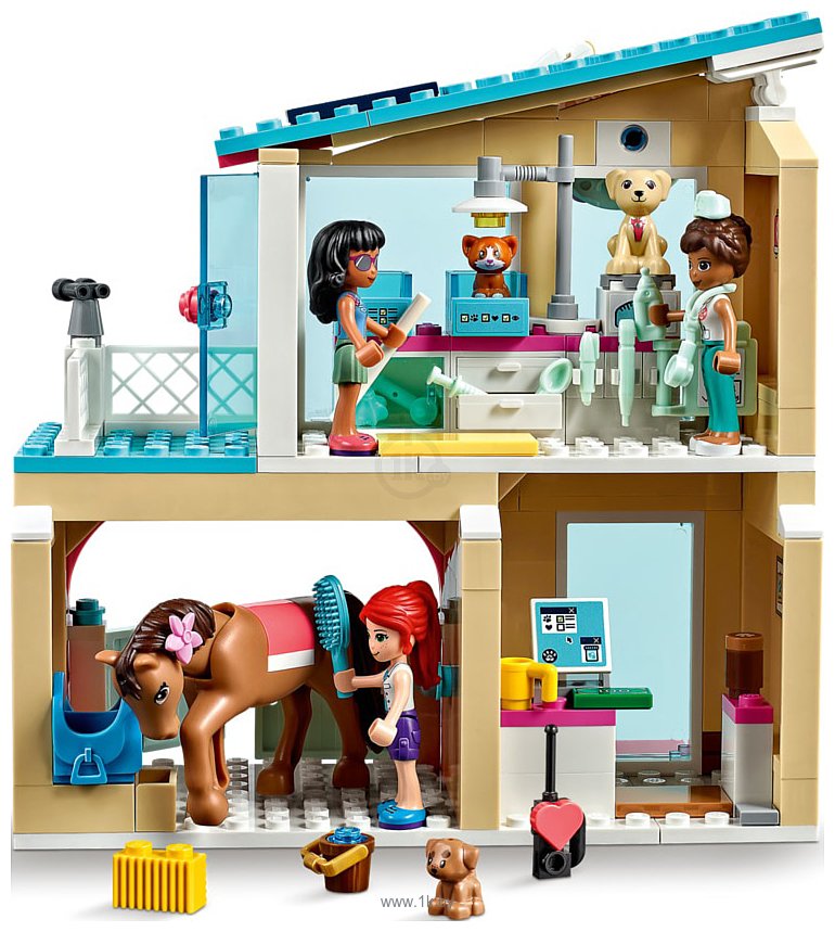 Фотографии LEGO Friends 41446 Ветеринарная клиника Хартлейк-Сити