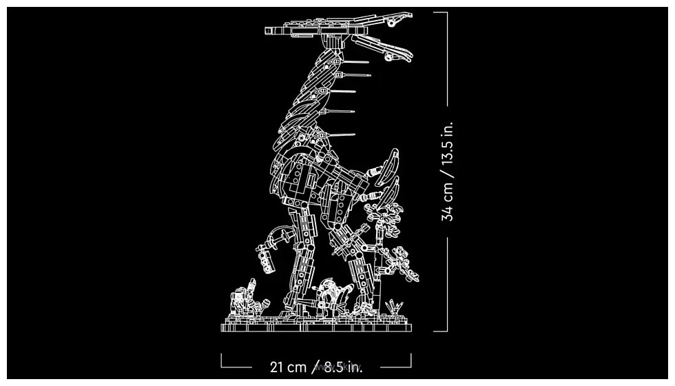 Фотографии LEGO Creator Expert 76989 Horizon Запретный Запад: Длинношей