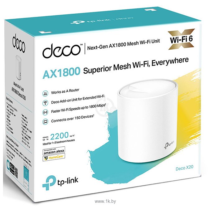 Фотографии TP-LINK Deco X20 (1 шт)