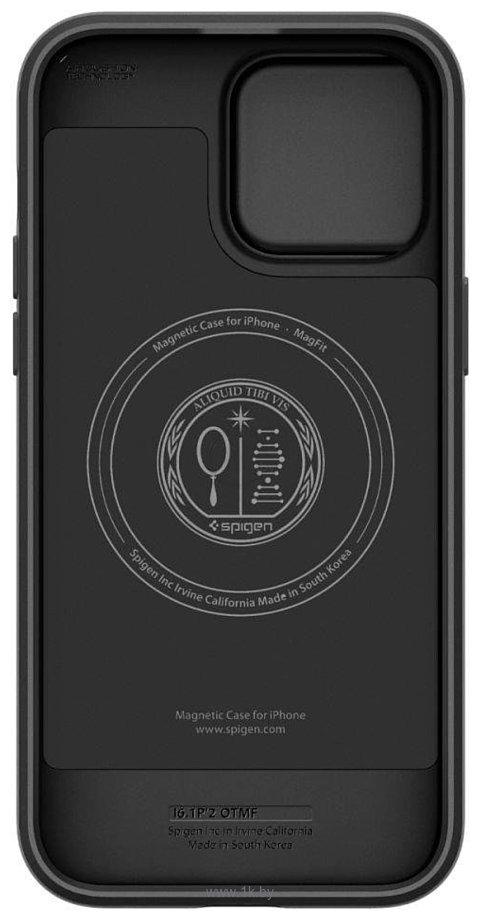 Фотографии Spigen Optik Armor (MagFit) для iPhone 14 Pro ACS04993 (черный)