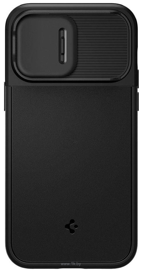 Фотографии Spigen Optik Armor (MagFit) для iPhone 14 Pro ACS04993 (черный)