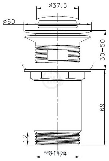 Фотографии Lauter 21190B (черный матовый)