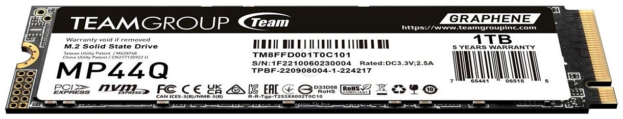 Фотографии Team MP44Q 1TB TM8FFD001T0C101