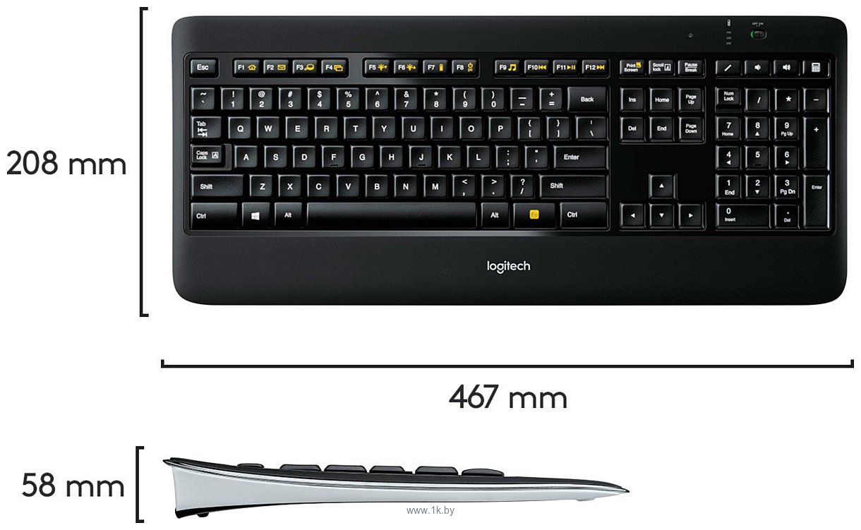 Фотографии Logitech K800