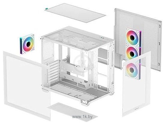 Фотографии DeepCool CG530 4F WH R-CG530-WHADA4-G-1
