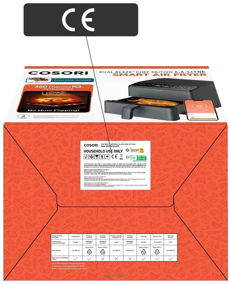 Фотографии Cosori Dual Blaze Air Fryer CAF-P681S-KEUR