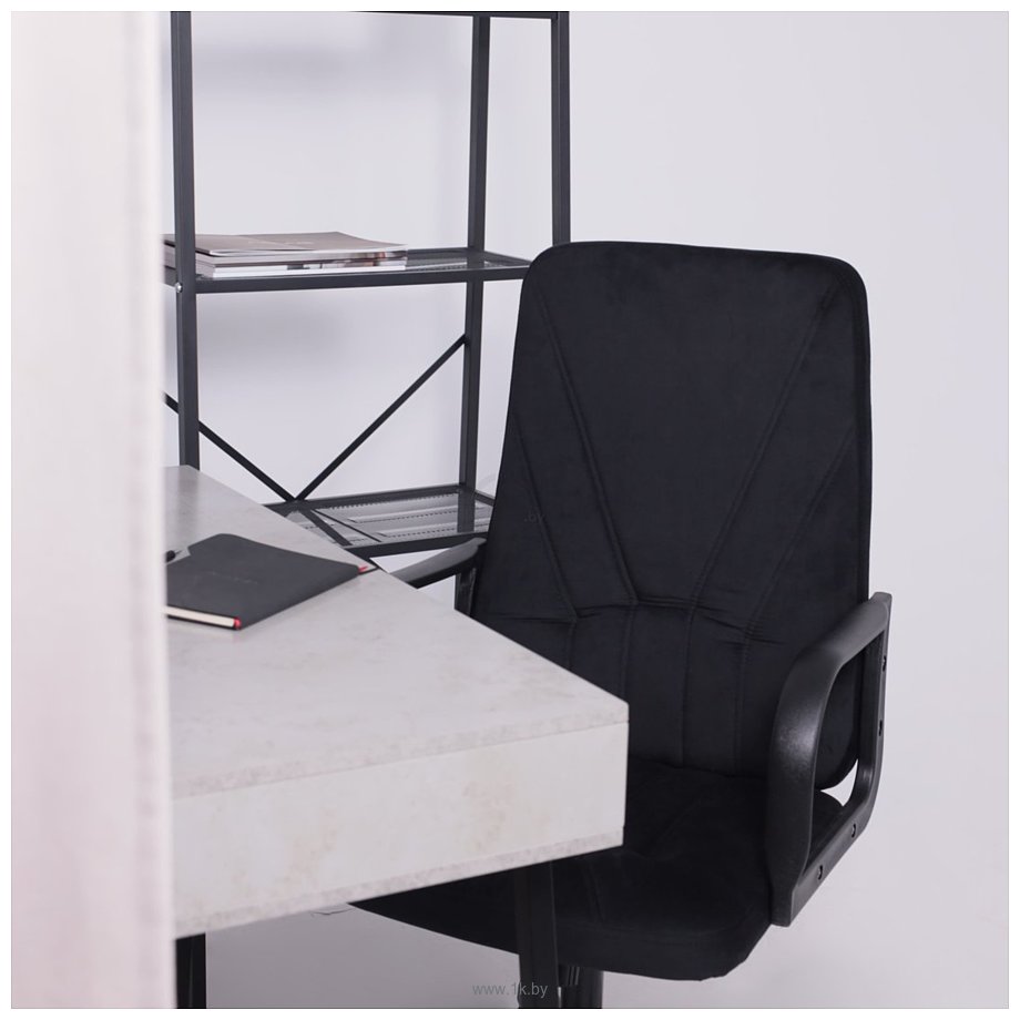 Фотографии AksHome Менеджер 01 Seven 035 (велюр, черный)