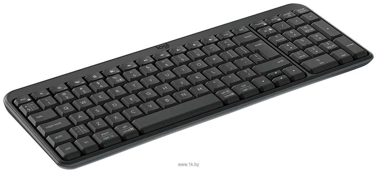 Фотографии Logitech K251 Compact Bluetooth Wireless Keyboard 920-013363 graphite, с гравировкой