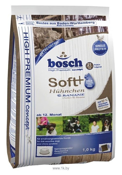Фотографии Bosch (1 кг) Soft Chicken + Banana