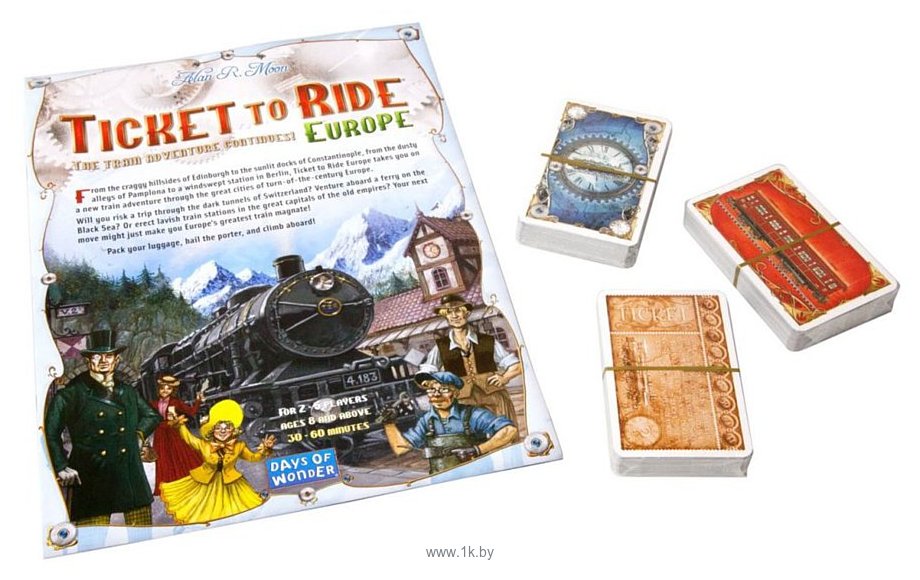 Фотографии Days of Wonder Ticket to Ride: Европа (Билет на поезд: Европа)