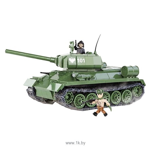 Фотографии Cobi Small Army World War II 2476 Танк Т-34-85