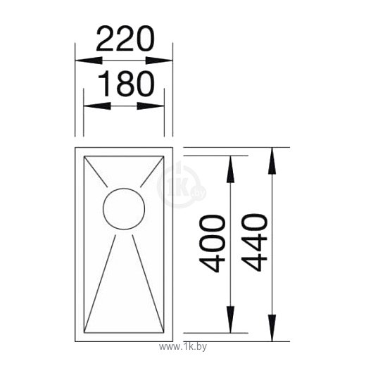 Фотографии Blanco Zerox 180-U InFino