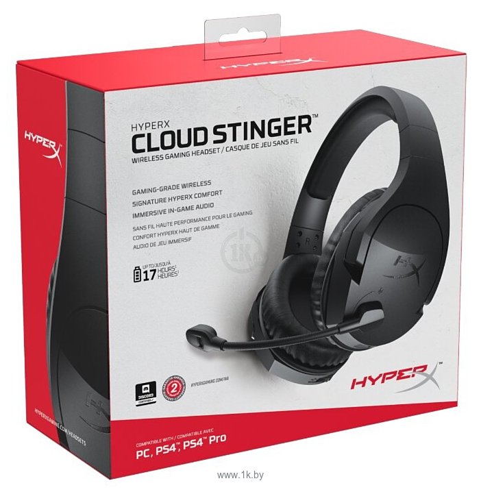 Фотографии HyperX Cloud Stinger Wireless PC