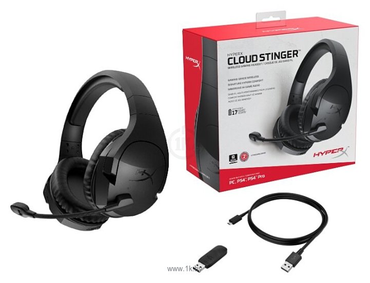 Фотографии HyperX Cloud Stinger Wireless PC