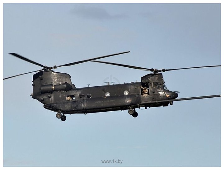 Фотографии Italeri 1218 Вертолет MH-47 E SOA Chinook TM