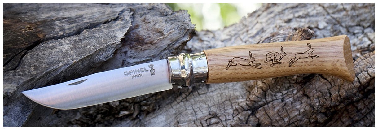 Фотографии Opinel N°8 Animalia (заяц)