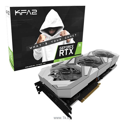 Фотографии KFA2 GeForce RTX 3070 8192MB EX Gamer White (37NSL6MD2HDK)