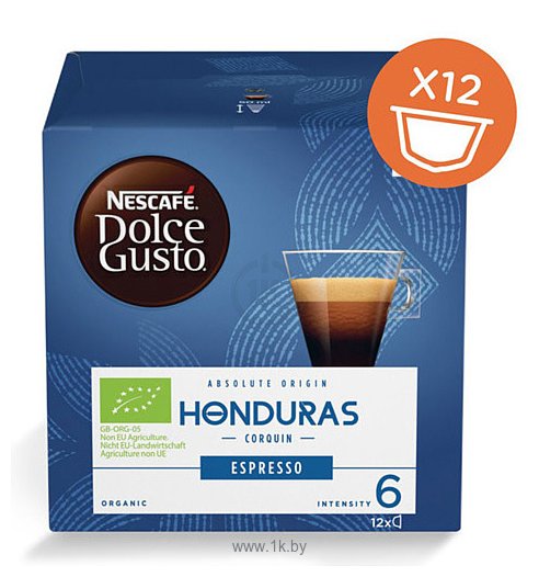 Фотографии Nescafe Dolce Gusto Honduras Corquin в капсулах 12 шт