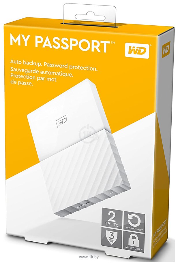 Фотографии Western Digital My Passport 2TB WDBS4B0020BWT